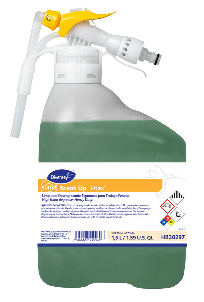 Suma Break Up 2x1.5L - Desengrasante de alta espuma